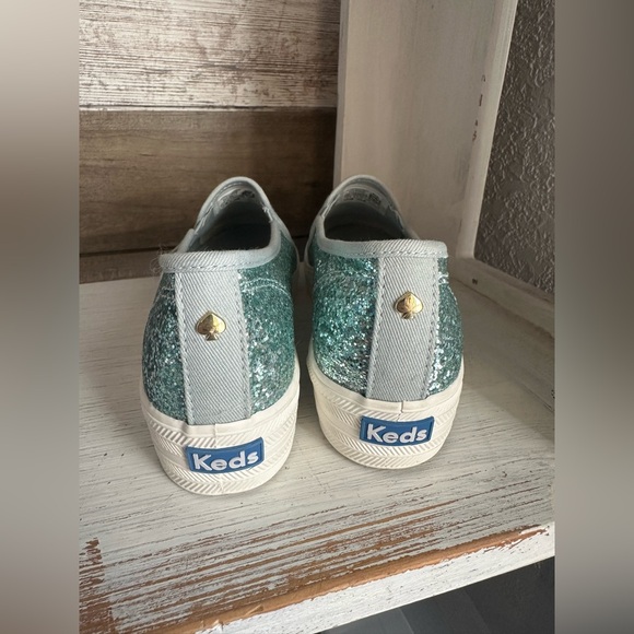 Keds X Kate Spade ♠️ | Triple Decker Glittery Slip-On sneakers - Picture 3 of 7